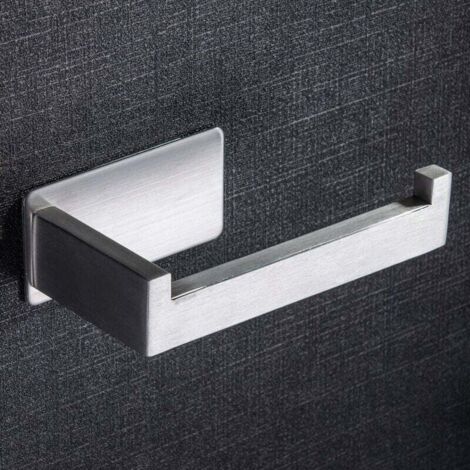 Portarrollos de papel higiénico autoadhesivo KZQ de acero inoxidable, portarrollos de papel higiénico, portarrollos de papel higiénico para baño