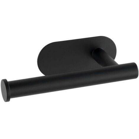 Portarrollos de papel higiénico Turbo-Loc® Orea Negro Mate