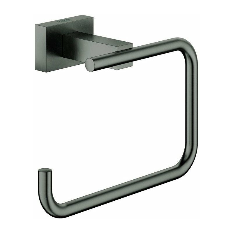

Portarrollos Grohe ESSENTIALS CUBE sin tapa grafito duro cepillado