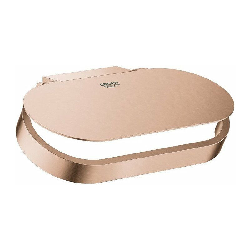 

Portarrollos Grohe SELECTION con tapa de oro rosa brillante cepillado
