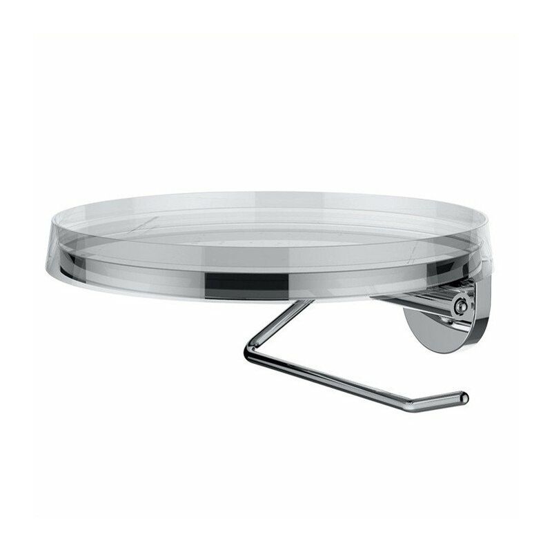 

Portarrollos KARTELL 185 x 185 mm disco decorativo transparente LAUFEN