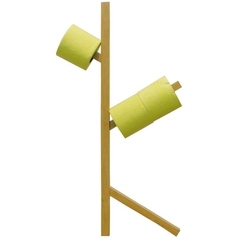 

Portarrollos MSV en forma de 'Y' de bambu 25 x 8,7 x 70 cm