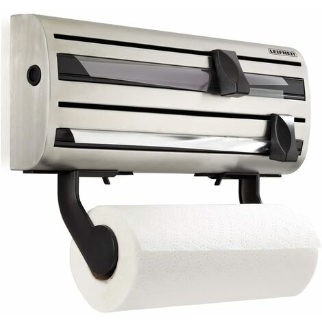 Leifheit Portarrollos de cocina de pared Parat Royal gris 25660