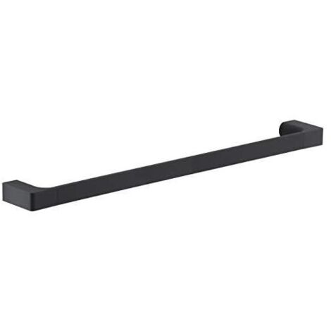 Portasalviette 60 cm da muro in ottone e Cromall PI21-60 Gedy serie PIRENEI Nero Opaco