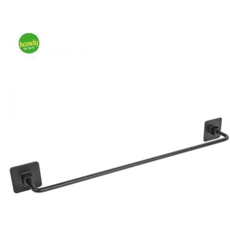 Portasalviette a muro Metaform Cold Wind 45cm nero