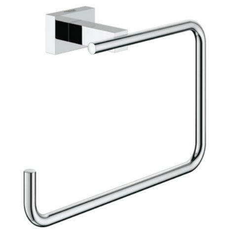 PORTASALVIETTE AD ANELLO ESSENTIALS CUBE Cromo GROHE