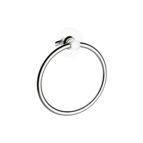 Portasalviette ad anello in acciaio inox cromato – Giada  Tecom