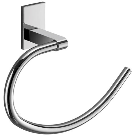 Portasalviette ad anello reversibile cromo serie Maine - Gedy