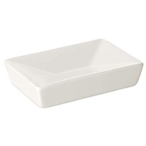 Portasapone Appoggio Thai Bianco Cm 12X7,8 Tatay