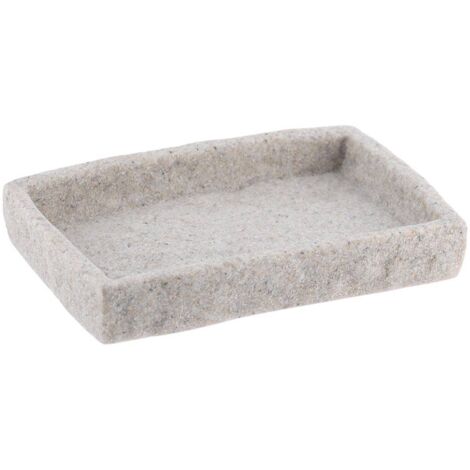 Portasapone da bagno grigio Estiarte