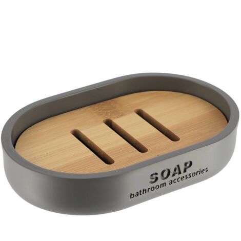 Portasapone da bagno Loudis grigio