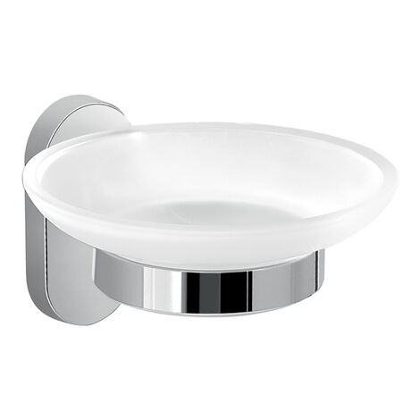 Portasapone da muro in acciaio inox e Cromall 5311 Gedy serie FEBO Cromato