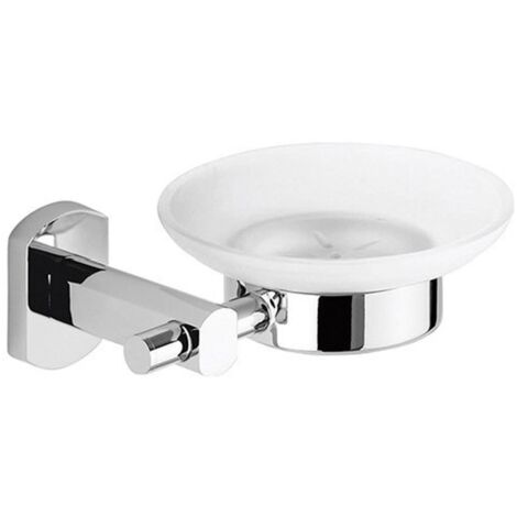 Portasapone da muro in acciaio inox e Cromall EP11 Gedy serie EDERA PLUS Cromato