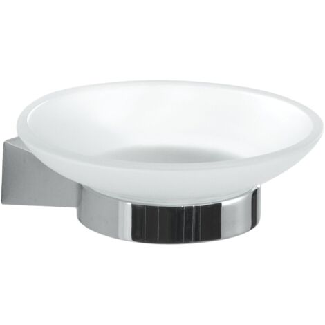 Portasapone da muro in acciaio inox e Cromall TN11 Gedy serie TONALE Cromato