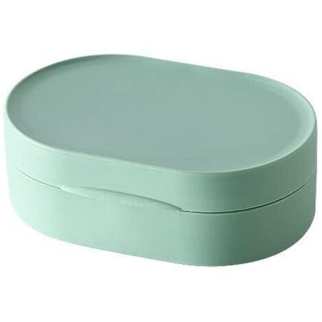 Portasapone da viaggio ecologico, 1 pezzo, resistente e impermeabile, per escursionismo, doccia, bagno, scuola e palestra.