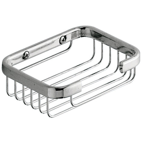 Portasapone doccia singolo acciaio inox
