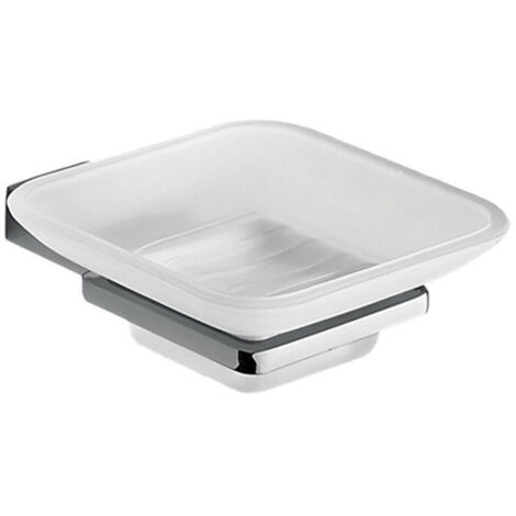 Portasapone Gedy bagno cromato serie kansas