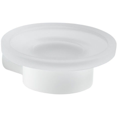 Portasapone Genziana da muro cm. 11x11,2 in ottone con