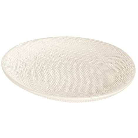 Portasapone In Ceramica da Appoggio Bianco Gusto Etnico Safari