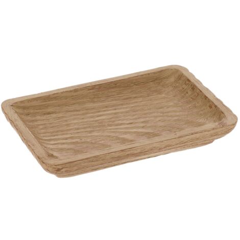 Portasapone in poliresina effetto legno - naturale - Tendance