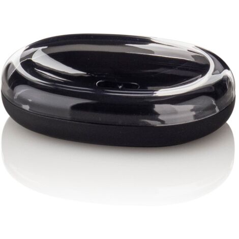 "Portasapone LATEX nero in abs e gomma"