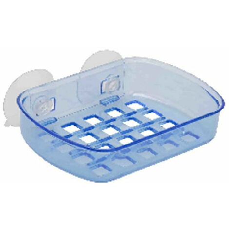 Portasapone muro 13.5x9.5x3.3a ventosa