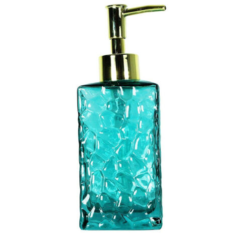 Portasapone Porta Sapone Rettangolare Cristallo Verde Acqua Esy10359 Sapone