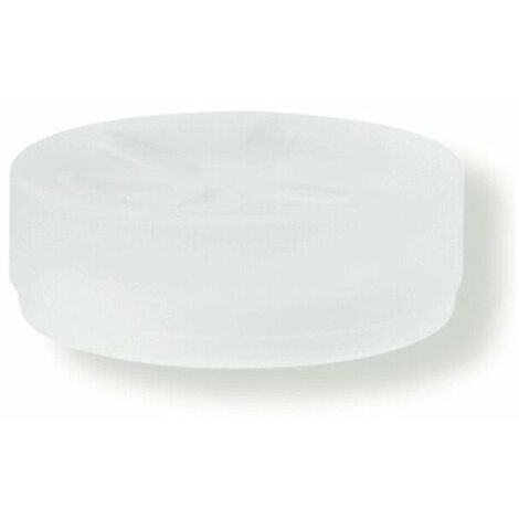 Portasapone SERIE 477 Altezza 25 mm, d : 74 mm bianco opaco HEWI