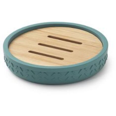 PORTASAPONE THEA D.12XH3CM BAMBU / VERDE.