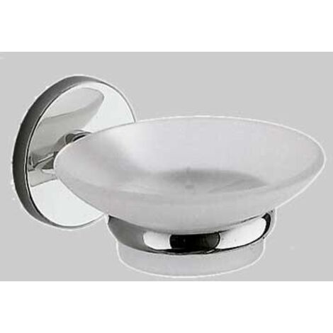 PORTASAPONE VERMONT - Ottone Cromato-Vetro