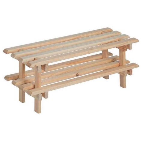 PORTASCARPE COMPONIBILE IN PINO CM 75X25,9X30 H