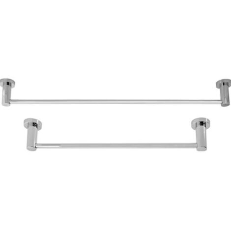 Portasciugamani Bagno Diritto Cromato 60Cm Aqua Maurer