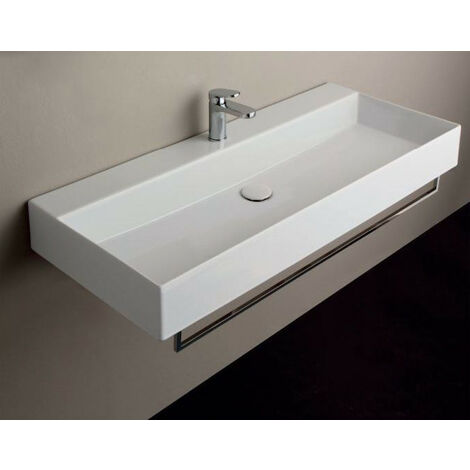 Portasciugamani cromato Elegance 50 in ottone di Ceramica Azzurra