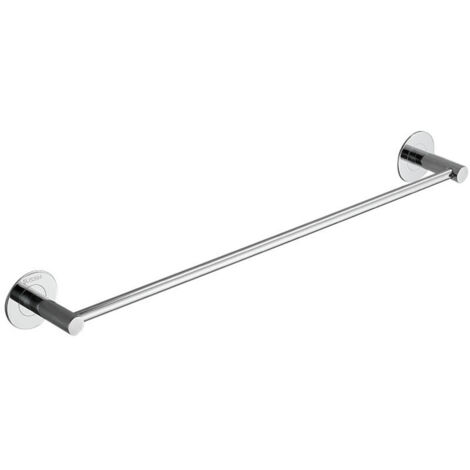 Portasciugamani da bagno autoadesivo, 30 cm, cromato