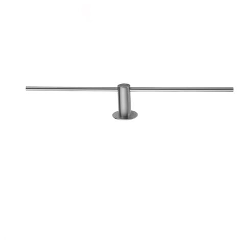 Portasciugamani da bagno senza fori, barra portasciugamani in acciaio inossidabile con una sola parola, minimalista, leggero, lussuoso, asta singola, portasciugamani per capelli