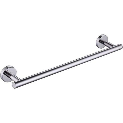 Portasciugamani da parete 45 cm Portasciugamani da bagno in acciaio inox SUS304 Gancio per asciugamani in acciaio spazzolato