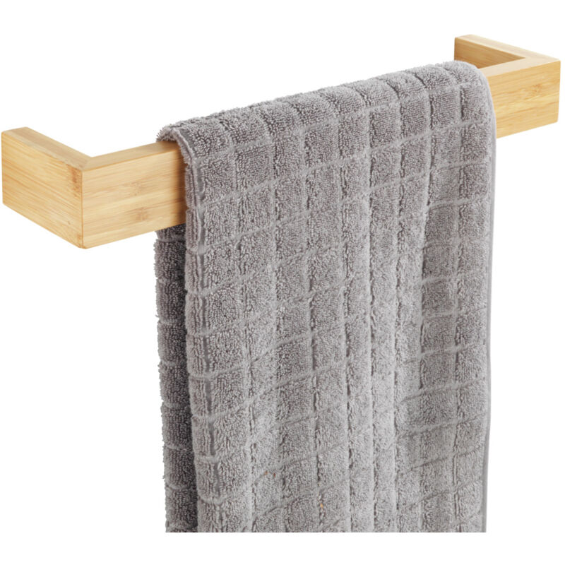 Portasciugamani Da Parete Per Bagno Bambusa, Portasciugamani In Leg...