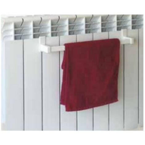 PORTASCIUGAMANI PER RADIATORI ALLUMINIO - Universale cm 42 Bianco