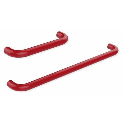 Portasciugamani SERIE 477 d:28mm senza rosetta Dimensione assiale 570mm rosso rubino
