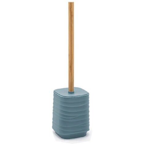 PORTASCOPINO ALABAMA H40CM BLU PASTELLO E BAMBU