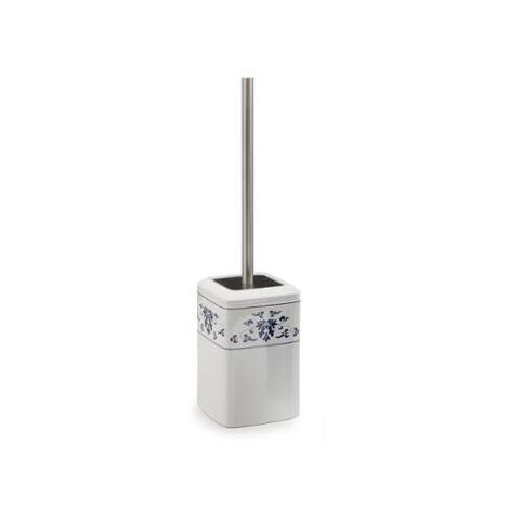 PORTASCOPINO CIXI 12X12XH45CM BIANCO / BLU.
