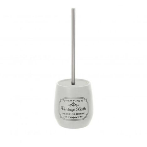 Portascopino Da Terra Feridras Serie New York ø12,5cm Bianco