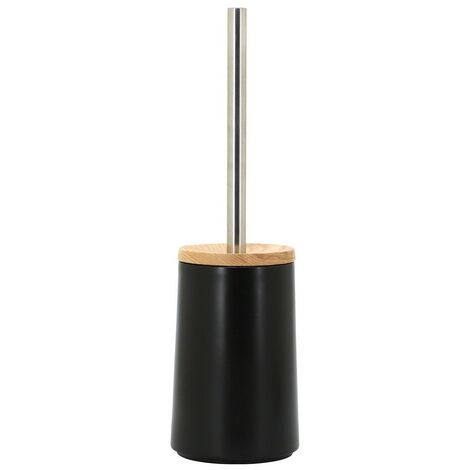 Portascopino in ceramica nera - serie Graceful