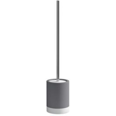 Portascopino in ceramica new mizar grigio