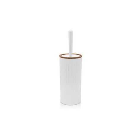 PORTASCOPINO LONDON H34CM BIANCO / LEGNO