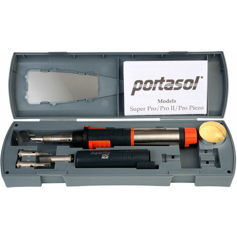 Portasol 010587070 SP-1K SuperPro 125 Gas Soldering Iron Kit