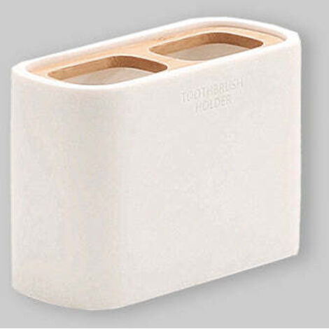 Portaspazzolini Ninfea Bianco Matt