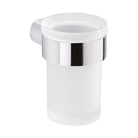 Portaspazzolini Pirenei da muro cm. 6,9x9,1 in ottone con