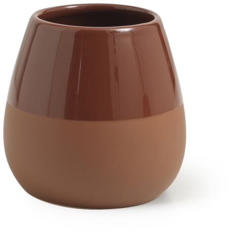 PORTASPAZZOLINI WILMA D.10XH10CM TERRACOTTA