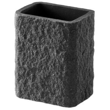 Portaspazzolino Bagno in Resina Antracite    Gedy Serie G-Aries ART.AR98/083